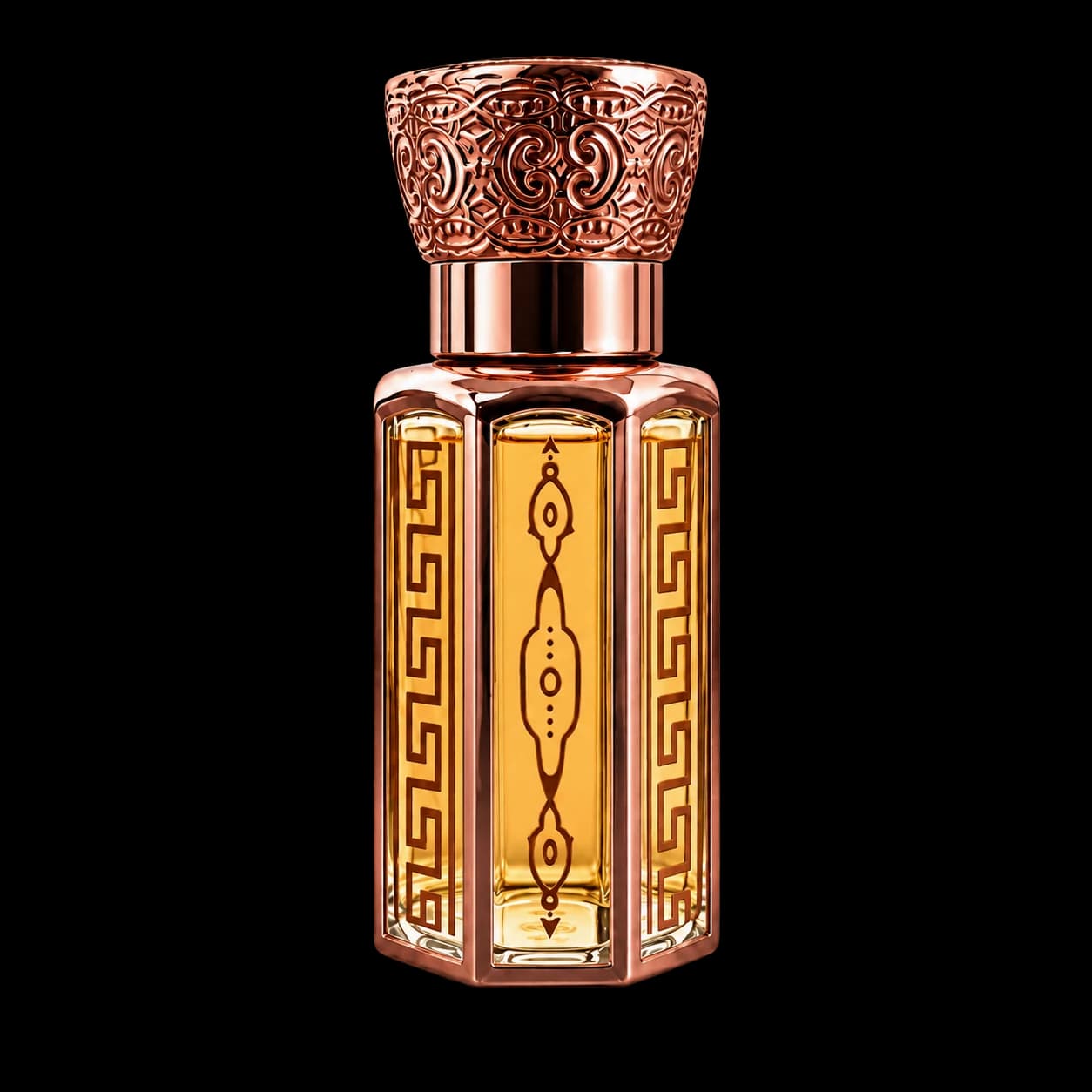 Musk Rizali 3 ml concentrated perfume oil presentation